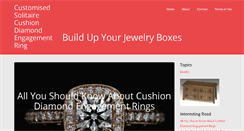 Desktop Screenshot of buildjewelryboxes.com