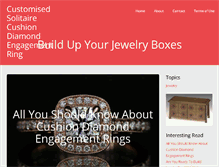 Tablet Screenshot of buildjewelryboxes.com